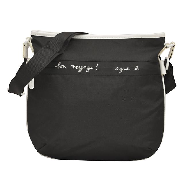 【※アウトレット※】アニエスベー agnes b. アニエスベーボヤージュ agnes b. VOYAGE バッグ 斜め掛けバッグ WS23A EPR-11 BKWH 斜め掛の通販は 27,360円