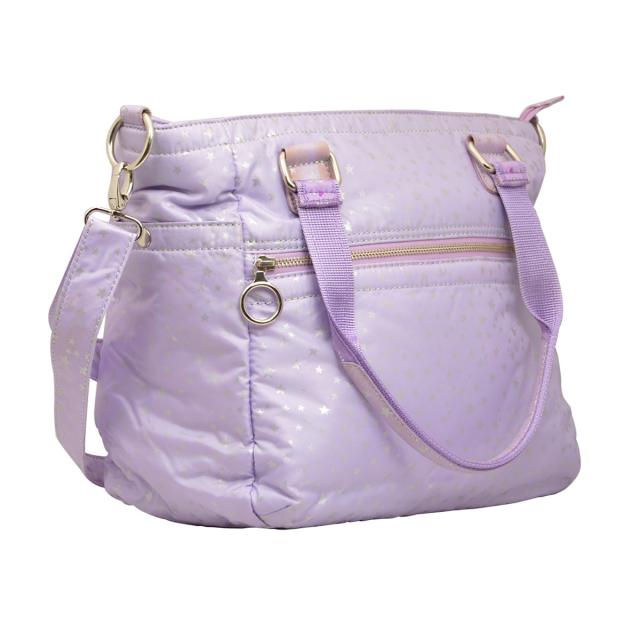 【※アウトレット※】 アナスイ ANNA SUI バッグ 2way ショルダーバッグ 斜めがけバッグ 307050 92 ライトパープル+スター柄 斜め掛けシ_1