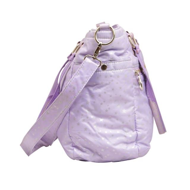 【※アウトレット※】 アナスイ ANNA SUI バッグ 2way ショルダーバッグ 斜めがけバッグ 307050 92 ライトパープル+スター柄 斜め掛けシ_2