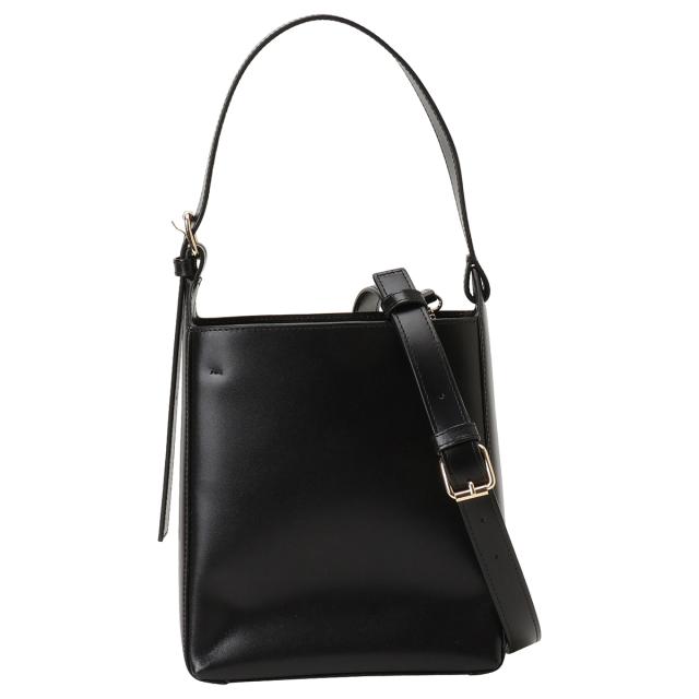 アーペーセー A.P.C. バッグ 2WAY ハンドバッグ ショルダーバッグ 肩掛けバッグ PXBRU F61869 LZZ BLACK bbap00128l SAC VIRGINIE SMALL