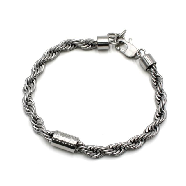 アルマーニエクスチェンジ ARMANI EXCHANGE(A/X) ブレスレット AXG0123040 メンズ アクセサリー ステンレス シルバー ブレスレット アク
