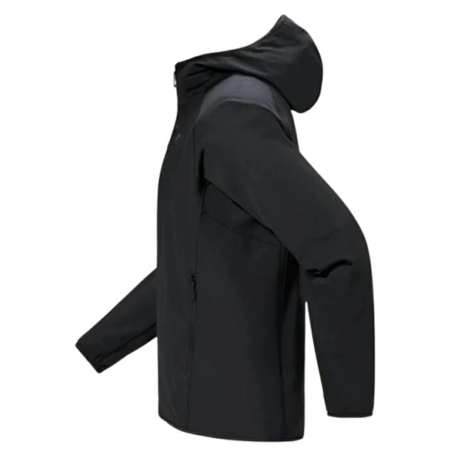 アークテリクス ARC'TERYX パーカー デルタ フーディ フリース トリムフィット アウター フード ロゴ X000007743 メンズ ブラック ブラン_1