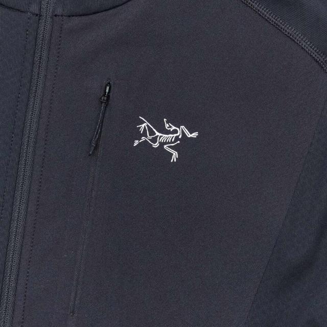 アークテリクス ARC'TERYX パーカー デルタ フーディ フリース トリムフィット アウター フード ロゴ X000007743 メンズ ブラック ブラン_5