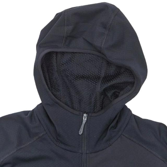 アークテリクス ARC'TERYX パーカー デルタ フーディ フリース トリムフィット アウター フード ロゴ X000007743 メンズ ブラック ブラン_6
