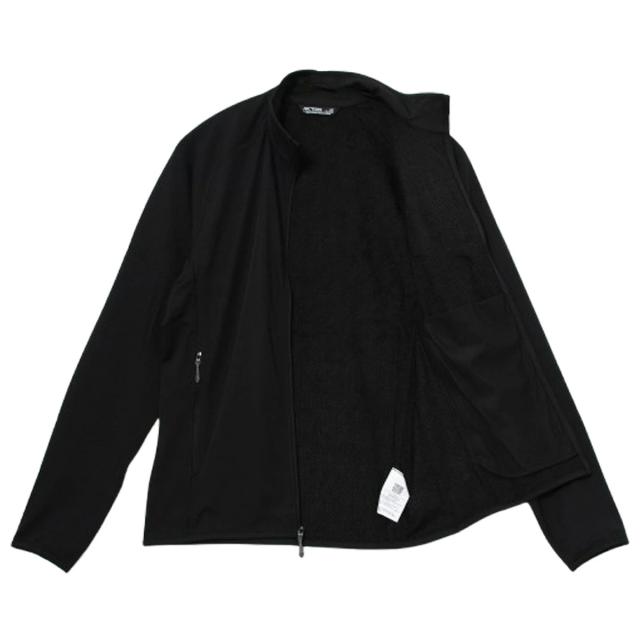 アークテリクス ARC'TERYX ジャケット フリース トリムフィット バード ロゴ アウター 重ね着 通気性 ロゴ X000009165 メンズ ブラック_3
