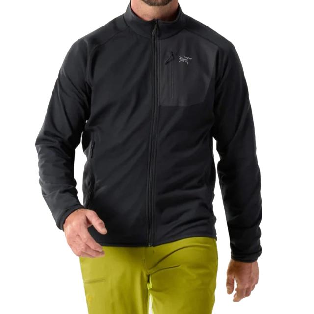 アークテリクス ARC'TERYX ジャケット フリース トリムフィット バード ロゴ アウター 重ね着 通気性 ロゴ X000009165 メンズ ブラック_6