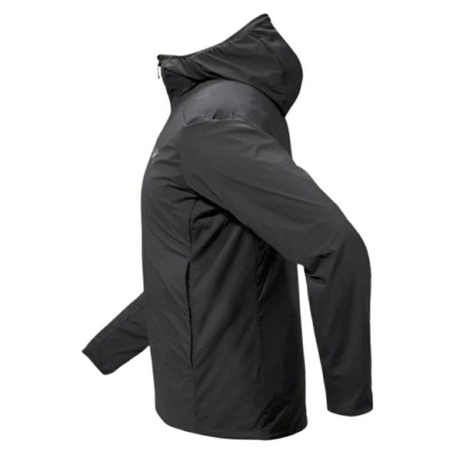 アークテリクス ARC'TERYX パーカー アトム SL フーディ トリムフィット アウター 軽量 コンパクト フード ロゴ X000009560 メンズ ブラ_1