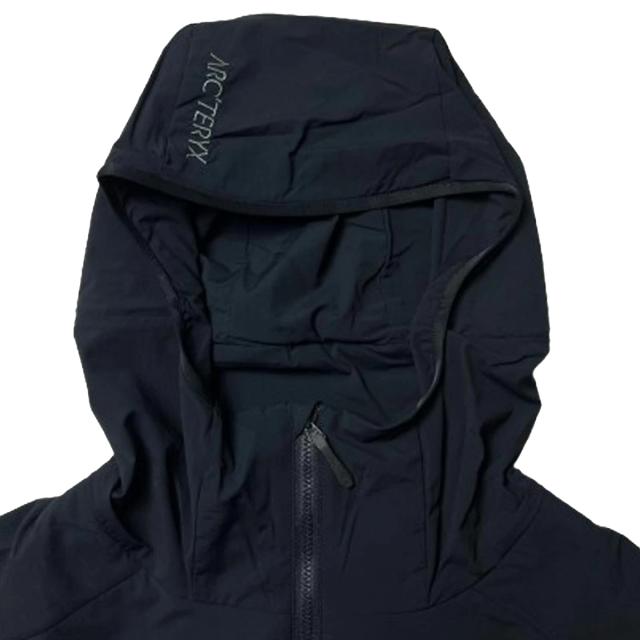 アークテリクス ARC'TERYX パーカー アトム SL フーディ トリムフィット アウター 軽量 コンパクト フード ロゴ X000009560 メンズ ブラ_2