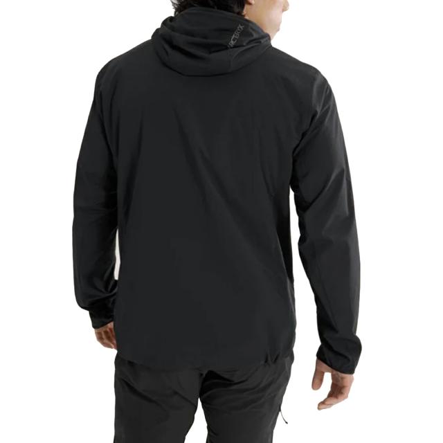 アークテリクス ARC'TERYX パーカー アトム SL フーディ トリムフィット アウター 軽量 コンパクト フード ロゴ X000009560 メンズ ブラ_7
