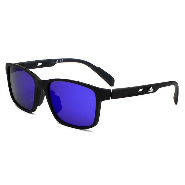 アディダス adidas スポーツサングラス アジアンフィット UVカット アイウェア スクエア SP0035-F/S 02X 56 メンズ レディース 紫外線対