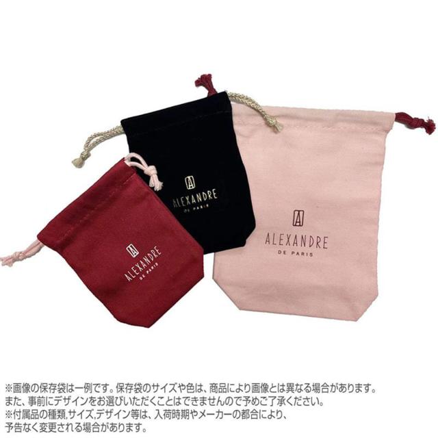 アレクサンドル ドゥ パリ ALEXANDRE DE PARIS アクセサリー ヘアアクセサリー バレッタ AA10-1787N 髪留め ブラック 髪どめ 大人かわい_6