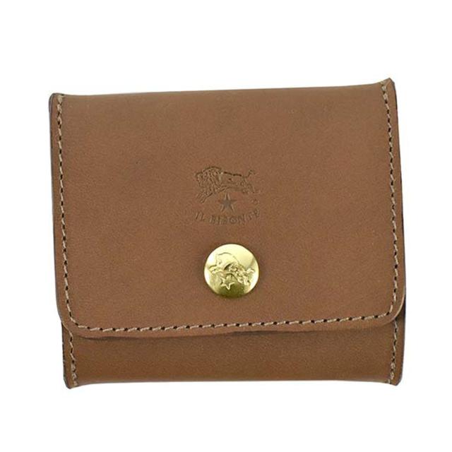 イルビゾンテ IL BISONTE パース C0774 P3 962 ケース 小銭入れ BROWN ブラウン ilbisonte ミニ財布 小銭いれ コンパクト 本革 レザー ブランド 人気 おしゃれ シンプル メンズ レディース 新生活 ビジネス 父の日 誕生日 クリスマス 新品 プレゼント