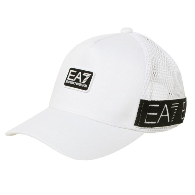 イーエーセブン EA7 エンポリオ アルマーニ EMPORIO ARMANI 帽子 キャップ 274992 2R103 00010 メッシュキャップ WHITE ホワイトブランド