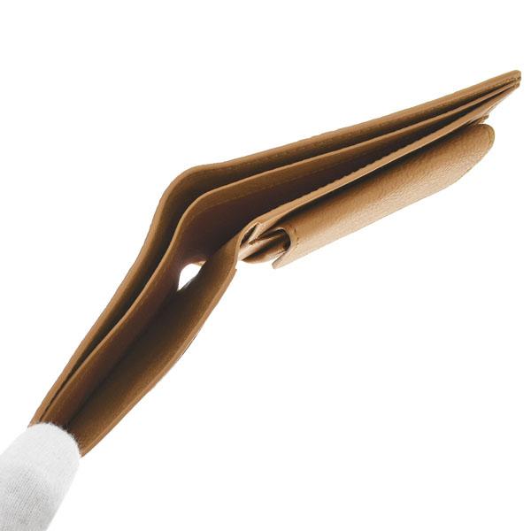 イルビゾンテ 二つ折り財布 SBW060 P NA252C 小銭入れ付 二つ折り 財布 NATURALE ベージュ系ilbisonte 財布 小銭入れ有り ブランド プレ_4
