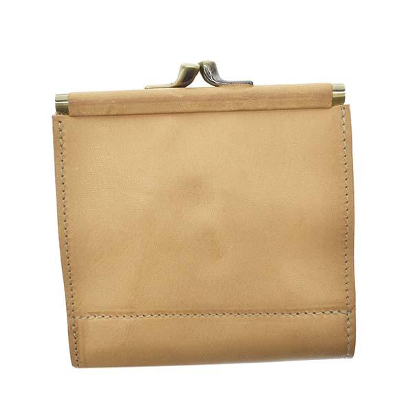 イルビゾンテ 三つ折り財布 SMW011 P NA106B がま口 小銭入れ 三つ折り