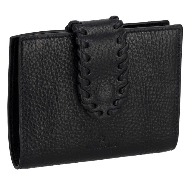 イルビゾンテ IL BISONTE 財布 二つ折り財布 折りたたみ財布 小銭入れなし SSW017 PV0001 BK110B レディース メンズ ユニセックス 財布