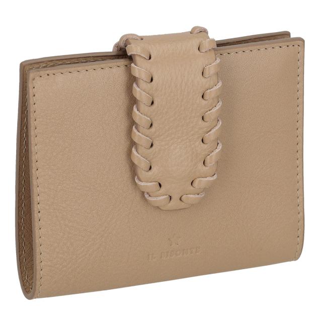 イルビゾンテ IL BISONTE 財布 二つ折り財布 折りたたみ財布 小銭入れなし SSW017 PV0001 BW515B レディース メンズ ユニセックス 財布