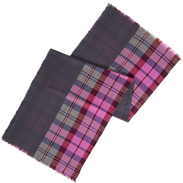 ヴィヴィアンウエストウッド Vivienne Westwood チェック リバーシブル ウール ストール ピンク系チェック柄 グレー系の通販はau Pay マーケット ホワイト リリス