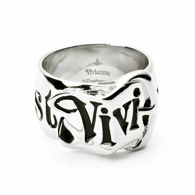 ヴィヴィアンウエストウッド Vivienne Westwood 指輪 SR001/1 BELT RING ベルト リング レディース メンズ  SV＋BK XXS XS S M L XLの通販はau PAY マーケット - ホワイト・リリス