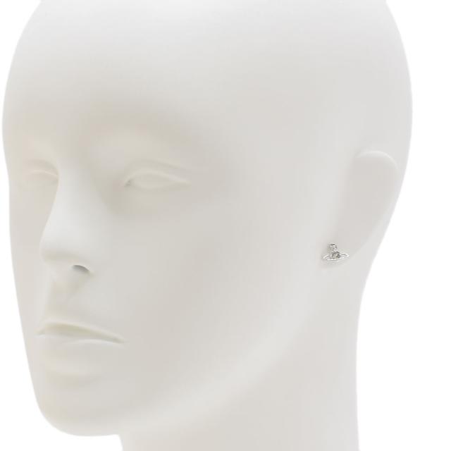 ヴィヴィアン ウエストウッド Vivienne Westwood ピアス 62010037-02P116 NANO SOLITAIRE EARRINGS ナノ ソリティア イヤリング シルバー ピアス レディース ブランド 耳飾り ビジュー 一粒ストーン ヴィヴィアン ピアス ブランド 新品 正規 プレゼント 女性_3