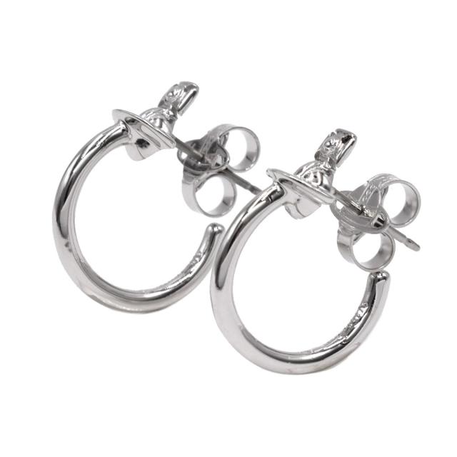 ビビアン フープピアス MAN BRANDITA シングルフープピアス(ライト