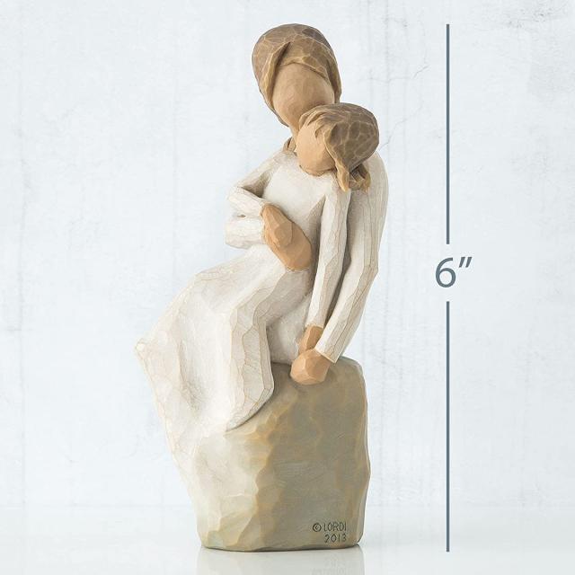 ウィローツリー Willow Tree 置物 人形 フィギュア 27270 母と娘の深い絆 MotherDaughter マザードーター 親子 母娘おしゃれ 人気 サイズ_2