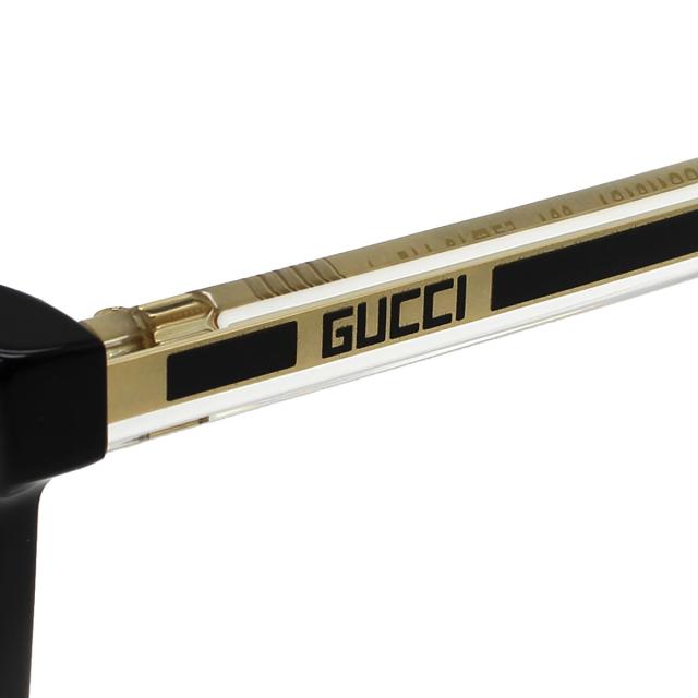 グッチ GUCCI サングラス アジアンフィット アイウェア UVカット ウェリントン GG1121SA-001 ユニセックス ブラック+グレー 海外正規品_3