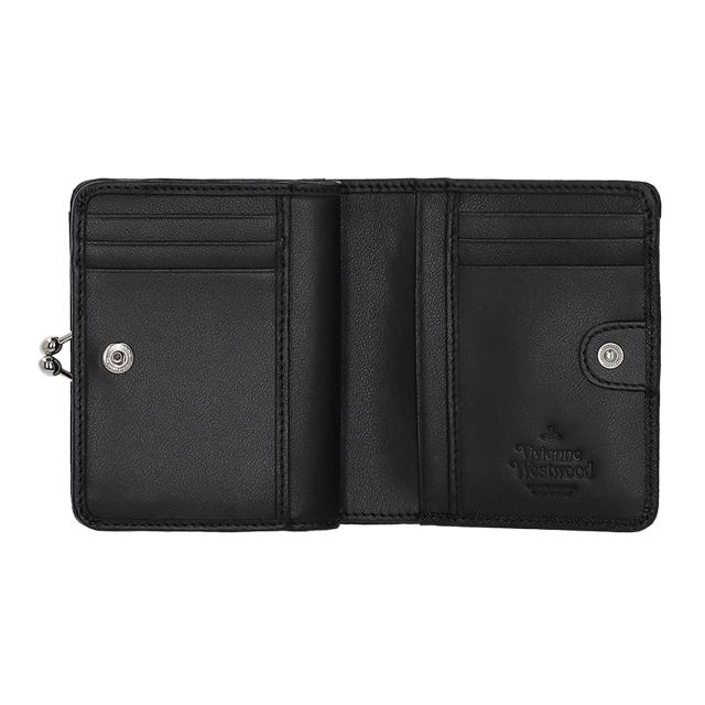 ヴィヴィアンウエストウッド Vivienne Westwood 財布 二つ折り財布 折りたたみ財布 小銭入れ付き 5115002YW L001N N401 財布 使いやすい_4