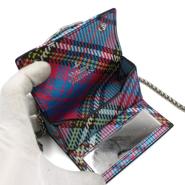 ヴィヴィアンウエストウッド Vivienne Westwood ポーチ ケース ミニバッグ 53040013-S000V-LA-O102 LIPSTICK CASE レディース ポーチ ブ_5