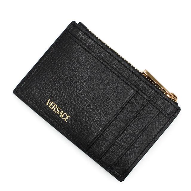 ヴェルサーチェ Versace 財布 コインケース カードケース カードホルダー フラグメントケース 1016785-1A10544-1B00V ブラック 財布 小銭_1
