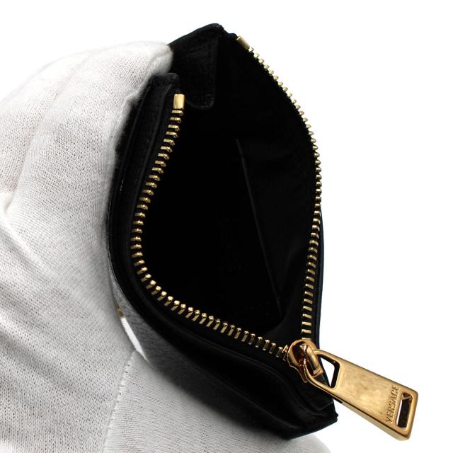 ヴェルサーチェ Versace 財布 コインケース カードケース カードホルダー フラグメントケース 1016785-1A10544-1B00V ブラック 財布 小銭_3