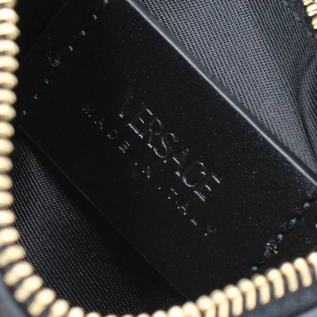 ヴェルサーチェ Versace 財布 コインケース カードケース カードホルダー フラグメントケース 1016785-1A10544-1B00V ブラック 財布 小銭_5