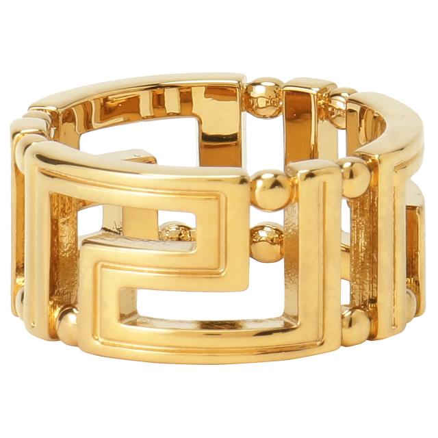 ヴェルサーチェ Versace アクセサリー 指輪 リング DG57594 DJMT 3J000 グレカモチーフ リング レディース メンズ ユニセックス リング