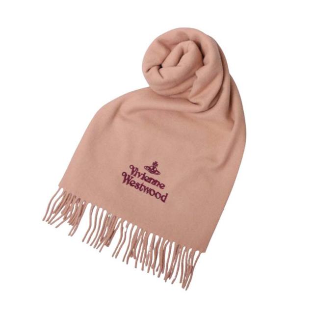 ヴィヴィアンウエストウッド Vivienne Westwood マフラー ストール ウール 25-W00Q7-C401 レディース メンズ ユニセックス ベージュ マフ