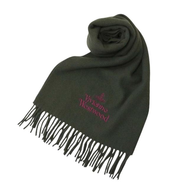 ヴィヴィアンウエストウッド Vivienne Westwood マフラー ストール ウール 25-W00Q7-M411 レディース メンズ ユニセックス マフラー ブラ