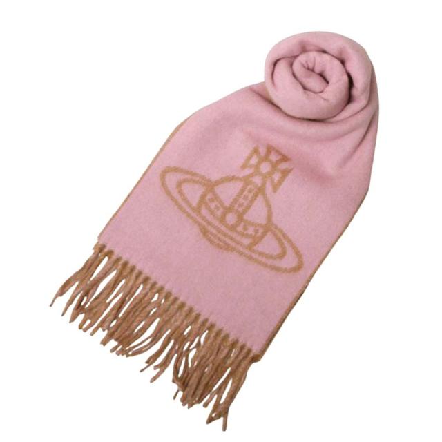 ヴィヴィアンウエストウッド Vivienne Westwood マフラー ビッグオーブ ロゴ ストール ウール 25-W00ZH-G402 レディース メンズ マフラー