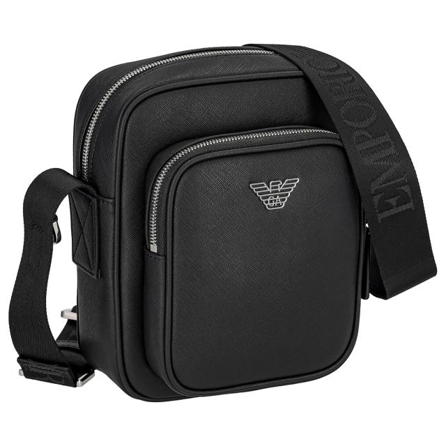エンポリオアルマーニ EMPORIO ARMANI バッグ ショルダーバッグ 斜め掛けバッグ Y4M387 Y138E 81072 メンズ ブラック 斜め掛けショルダー