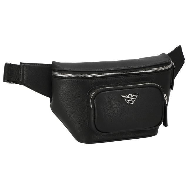 エンポリオアルマーニ EMPORIO ARMANI バッグ メッセンジャー ワンショルダー ボディバッグ Y4O238 Y138E 81072 メンズ ブラック ブラン