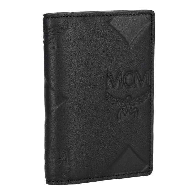 エムシーエム Mode Creation Munich(MCM) カードケース 名刺入れ MXADATA04 BK001 レディース メンズ ユニセックス BLACK ブラック カー
