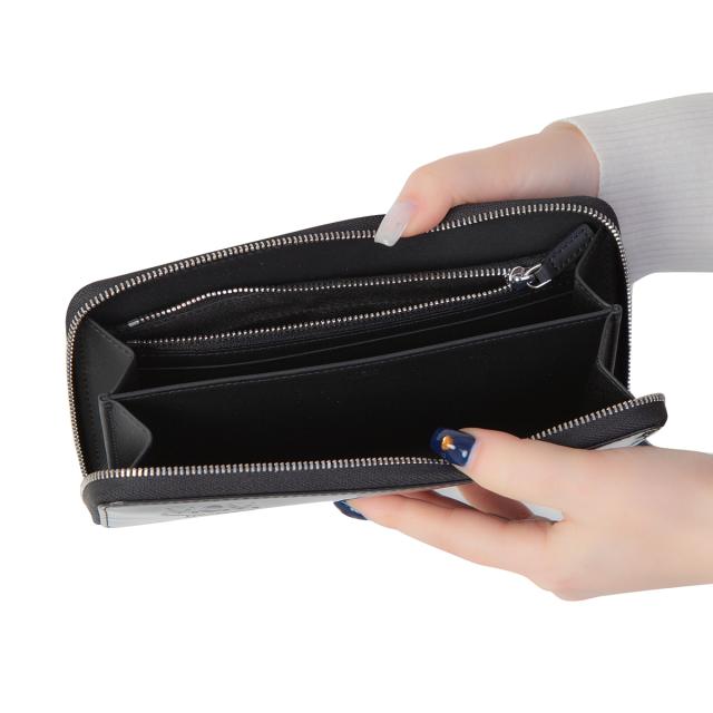 エムシーエム Mode Creation Munich(MCM) 財布 長財布 ラウンドファスナー長財布 小銭入れ付き チェーンウォレット MYLDATA05 BK001 AREN エムシーエム Mode Creation Munich(MCM) 財布 長財布 ラウンド