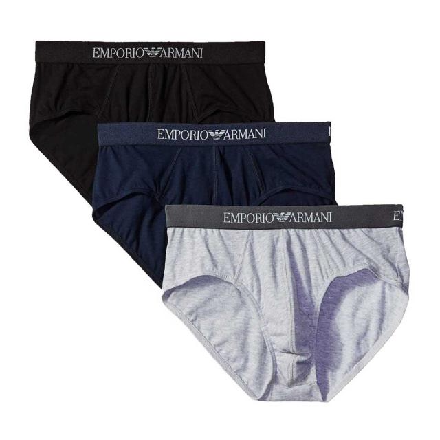 エンポリオアルマーニ EMPORIO ARMANI 肌着 下着 ブリーフ ビキニ 3枚セット お買い得 パック 110824 メンズ ボクサーパンツ メンズ 3枚
