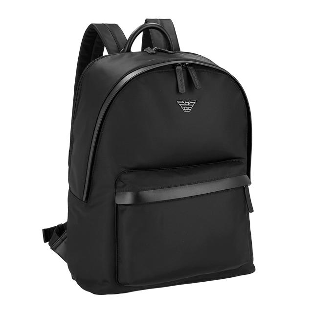 エンポリオアルマーニ EMPORIO ARMANI バッグ リュックサック バックパック デイパック EM001795 AF13454 UC001 メンズ ブラック バッグ