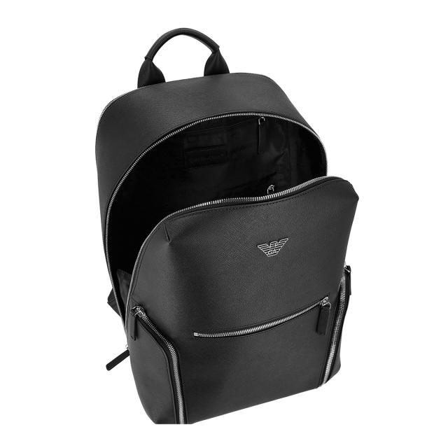 エンポリオアルマーニ EMPORIO ARMANI バッグ リュックサック バックパック デイパック Y4O409 Y138E 81072 メンズ ブラック バッグ ザッ_4