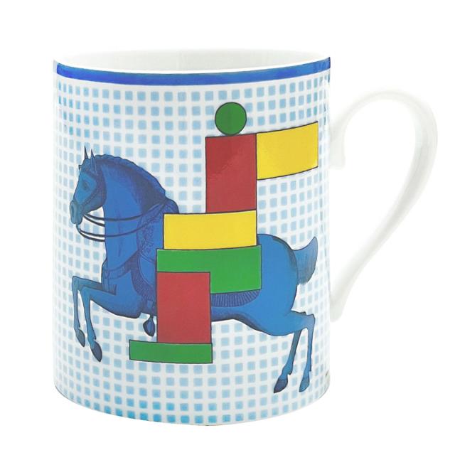 エルメス 食器 マグ HERMES 059131P No.1 マグカップ 300ml CAVALIER