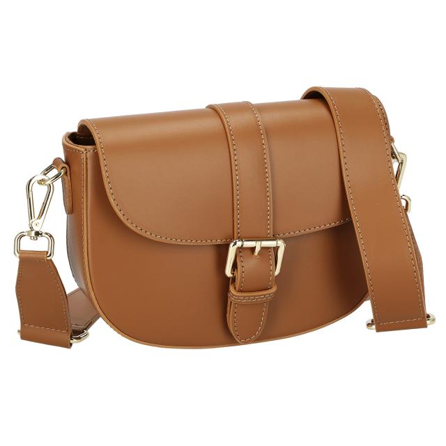 オウレンティ AULENTTI バッグ ショルダーバッグ 斜め掛けバッグ FB VENTURA RU/L128 レディース ブラウン 本革 レザー 斜め掛けショルダ