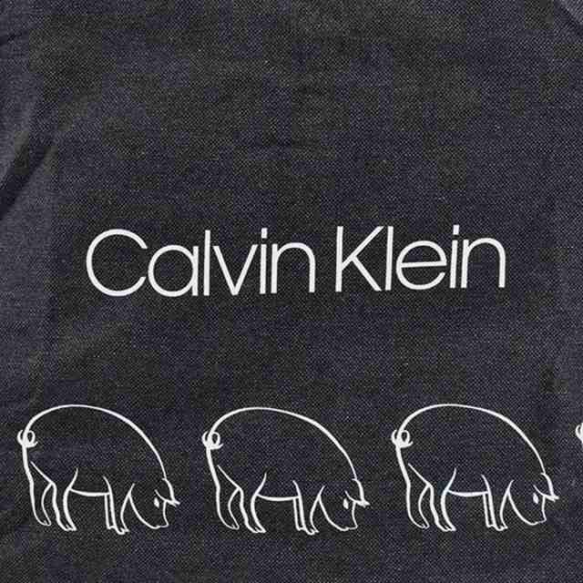 カルバンクライン Calvin Klein Ck バッグ ロゴ トートバッグ ショルダーバッグ ピッグ ブタ Black グレーブラック系の通販はau Pay マーケット ホワイト リリス