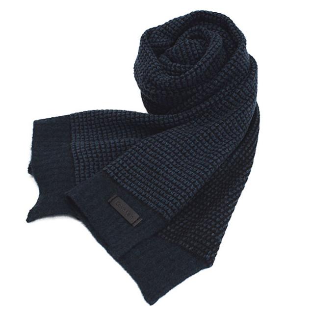 カルバンクライン   CK マフラー K50K503102 908 カシミヤ混 ストール メンズ ネイビー系 カルバン マフラー ブランド クリスマス プレゼント 男性 誕生日 カルバン マフラー マフラー メンズ 新品 クリスマス ギフト