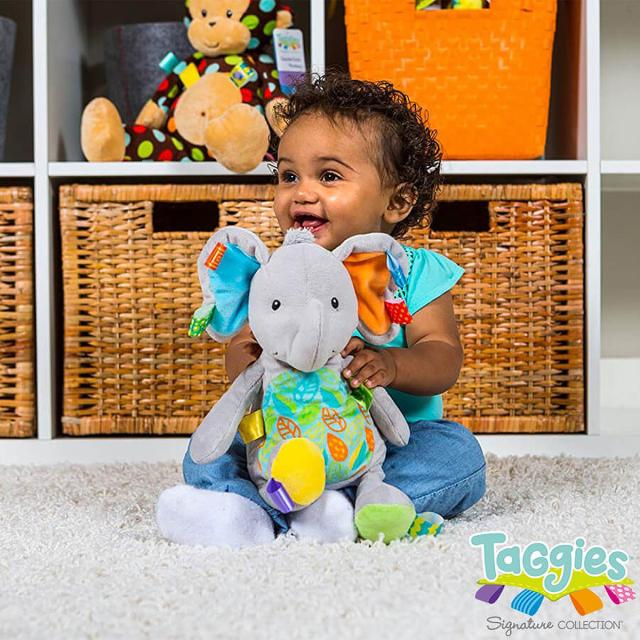 残りわずか メリーマイヤー タギーズ ぬいぐるみ 401 リトルリーフエレファント 象 グレー 0才から ファーストトイ 出産祝い メリーマイヤー ぬいぐるみ ベビー ブランド Mary Meyer 赤ちゃん おしゃれ 出産祝い 0才から カラフル プレゼント 象 ぞう ぞうさん 週間