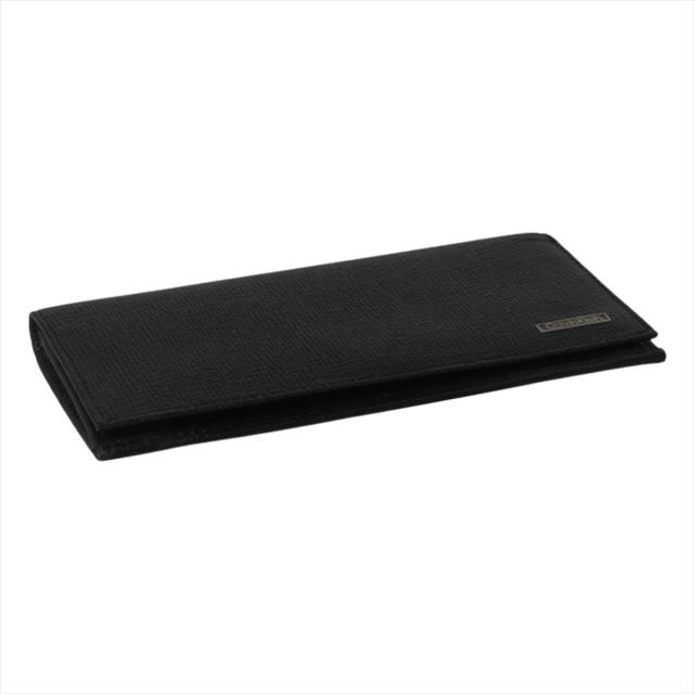カルバンクライン Calvin Klein(CK) 財布 長財布 フラップ長財布 かぶせ 31CK190005 001 Black ブラック 二つ折り長財布 本革 レザー ロ_3