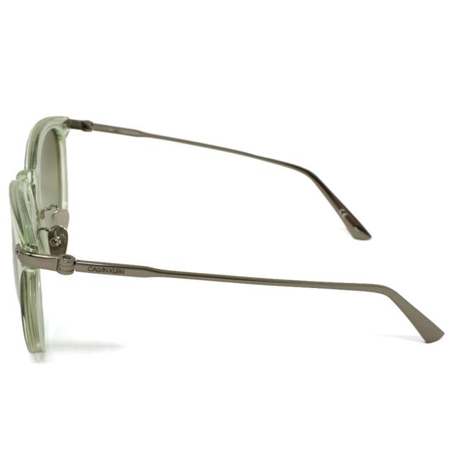 カルバンクライン Calvin Klein(CK) サングラス UVカット CK18708SA-330 クリスタルライトグリーン+ミント+グレー(ミラー)紫外線対策 サ_2